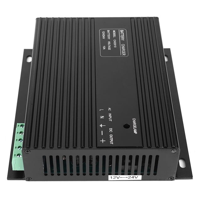 12V/24V 10A Generator Genset Battery Charger, Suitable for Various Brands of Batteries, Provides Constant Charging and Trickle Current, Start Motor While Charging By Grid with