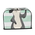 thumbnail image 2 of Picia Cute Raccoon Print 2 Slice Toaster Cover , Toaster Protector Dustproof Kitchen Appliance Cover, Kitchen Appliance Dustproof Protector, 2 of 7