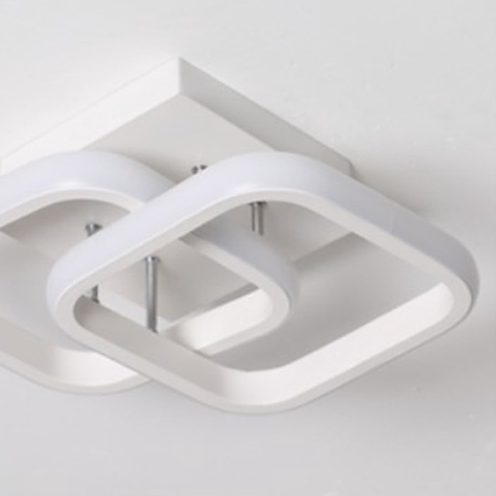 Modern LED Ceiling Lamp Lighting Fixture Light Laundry Bathroom Bedroom Porch Living Room Apartment Decor - White Three Color