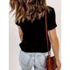 thumbnail image 2 of Camiseta con estampado de letras, informal, de manga corta para primavera y verano, ideal para adultos, hombres, mujeres, adolescentes y jóvenes., 2 of 6