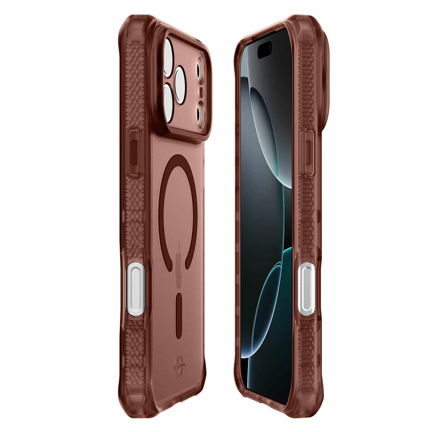 ITSKINS Hybrid_R Frost MagSafe Case Mocha for iPhone 17 Pro Max