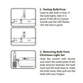 thumbnail image 5 of Light Tester Bulbs Checker Non-contact Voltage Detector 12-600 V, 5 of 5