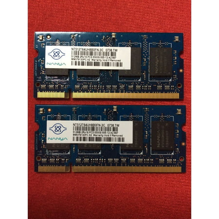 Samsung 512MB 2RX16, set of 2 Computer Memory TESTED WORKING -