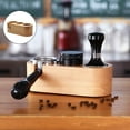 thumbnail image 3 of GROWTH TANK Support de Poignée de Presse à Café Support de Poignée en Bois pour Presse à Poudre Base de Poignée de Machine à Café 58 mm 3 Fentes, 3 of 8