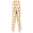 thumbnail image 4 of Hudson Baby Infant Girls Cotton Pajama Set, Main Squeeze Orange, 6-12 Months, 4 of 4