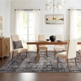 thumbnail image 4 of Qinaqin 8*10ft (244*305cm) 100% Polyester Rug 350Gsm Velvet cm de Anchoeight (Total About 1150Gsm) Pearl Cotton Tpr Anchoashed Folding Backing Carpet Som-Persia-Arbor Verde, 4 of 7