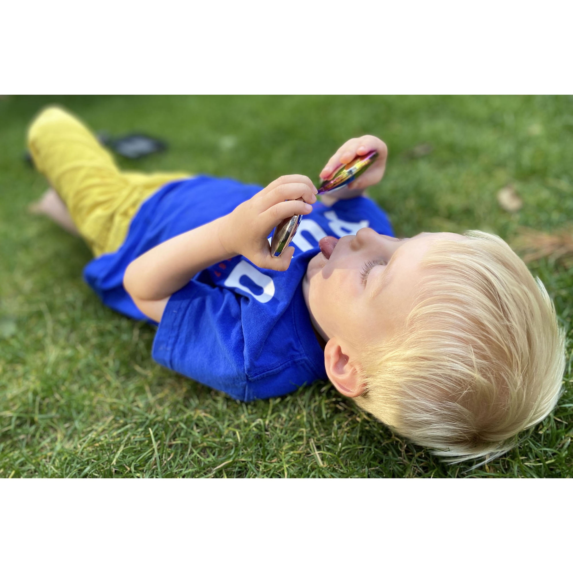 TickiT Sensory Reflective Sound Buttons (Set of 3) - Toddler Sensory Toys & Learning Resources