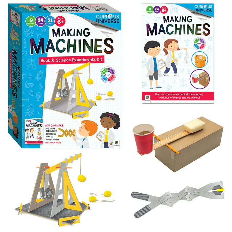 Curious Universe Kids: Making Machines - Book & Science