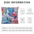 thumbnail image 5 of Qinduosi Pillow Cover Throw Pillow Covers Pillowcovers Soft Double Side Print Sofa Linen Square Throw Pillowcover " inch for Living Room Bedroom Car Decor, 5 of 5