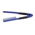 thumbnail image 1 of Peine Alisador De Peluquería, Peine Alisador De Pelo En Forma De V De Dientes Anchos Resistente Al Calor Para Peluquería Control Rizado Para El Hogar, 1 of 7