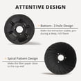 thumbnail image 4 of VANDROOP Collapsible Coffee Dripper, Silicone Reusable Pour Over Coffee Dripper for Camping, Business Trip, Home＆Office, Single Pour Over Coffee Maker (Black, 1-2 Cup), 4 of 7