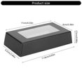 thumbnail image 3 of 3D Crystal Statues Jewelry LED Display Base Rectangle Color Changing Display Stand for Glass Art Crystal Display silver, 3 of 5