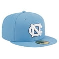 thumbnail image 3 of Men's New Era Light Blue North Carolina Tar Heels 59FIFTY Fitted Hat, 3 of 6