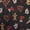 02-Black-1(3-piece), variant on HISDERN Christmas Ties for Men Holiday Festival Funny Tie and Pocket Square Set Xmas Necktie