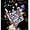 Black Clear, variant on Gemstone Case for iPhone 7 Plus/iPhone 8 Plus 5.5 Inch Fashion Luxury Bling Diamond Gemstone Cute Fuzzy Furry Plush Fluffy Fur Ball Pendant Soft TPU Back case