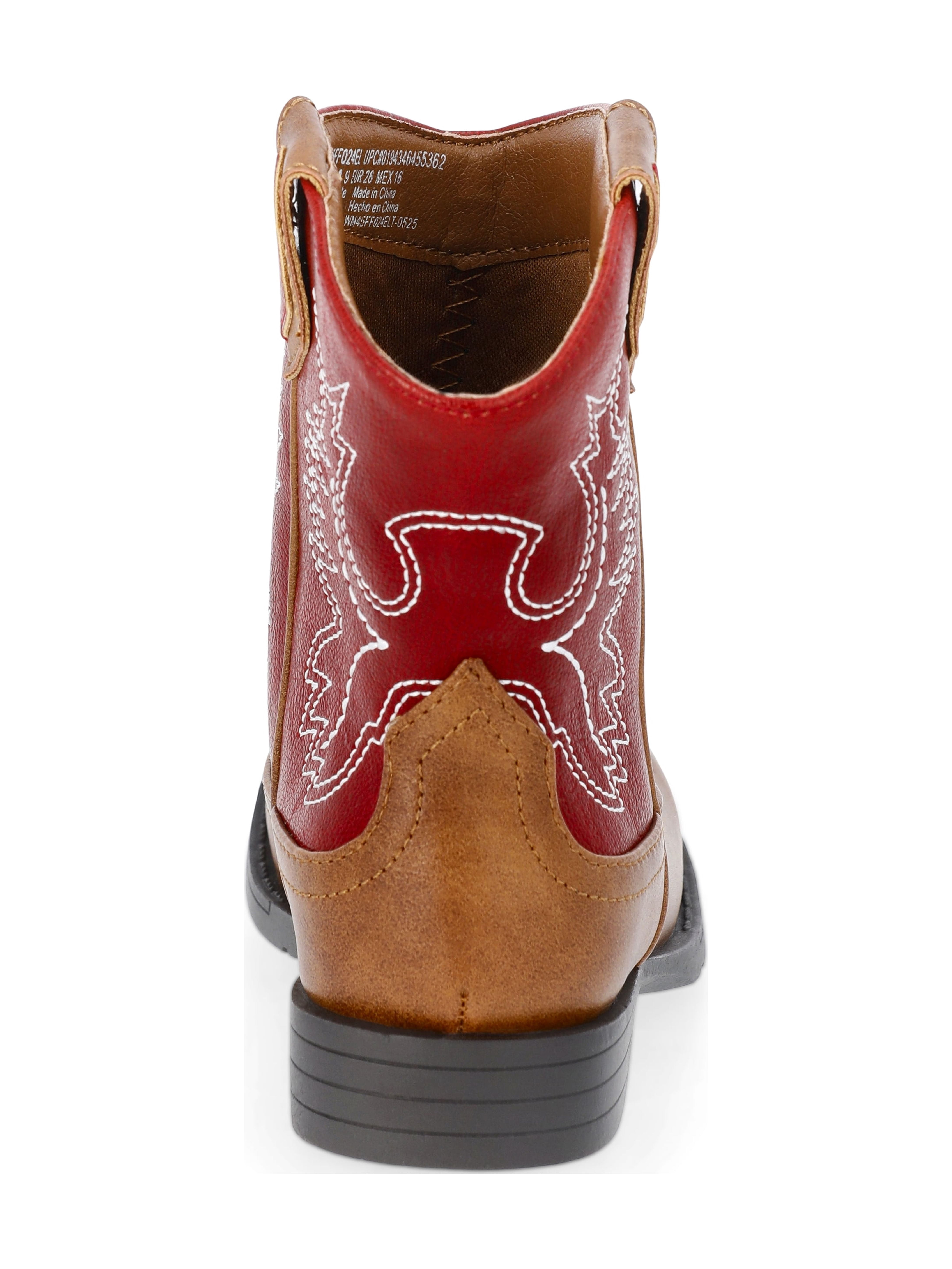 Wonder Nation Toddler Boy's Western Boot