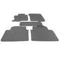 thumbnail image 2 of Ikon Motorsports Floor Mats Compatible With 2008-2012 Honda Accord Sedan 4-Door, Gray Latex All Weather Car Auto Front Rear Carpets Liner 5PC Set Protector, 2 of 7