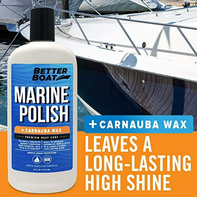 Boat Polish with Carnauba Wax for High