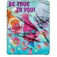 thumbnail image 2 of DreamWorks Trolls Trolls Be True to You 40" x 50" Silk Touch Throw, 2 of 2