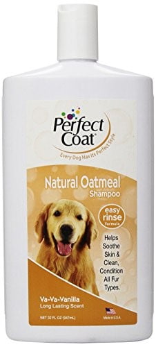 perfect coat natural oatmeal shampoo