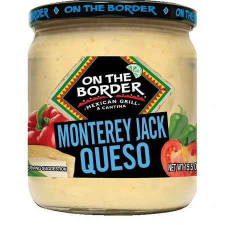 On The Border Mexican Grill & Cantina Monterey Jack Queso, 15.5 oz