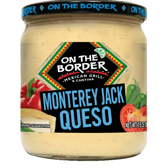 On The Border Mexican Grill & Cantina Monterey Jack Queso, 15.5 oz
