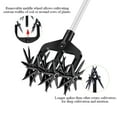 thumbnail image 6 of Pluokvzr Rotary Tiller Ergonomic Rotary Cultivator with 6 Star Wheel Labor-Saving Practical Soil Turning Tool for Garden Yard Lawn Farm, 6 of 9