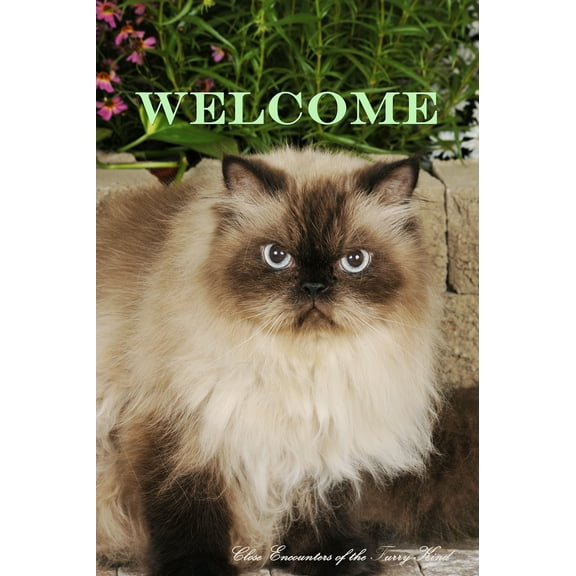 Himalayan Cat - Best of Breed CEFK Welcome Photo House Flag