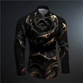 thumbnail image 1 of Camiseta para hombre, tops de camisa, botones, casual, para exteriores, ajustada, deportiva, máscara, rosa, suave y cómoda, HD , nuevo estilo de moda, 1 of 6