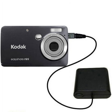 Portable Emergency AA Battery Charger Extender suitable for the Kodak EasyShare MINI - with Gomadic Brand TipExchange Technology