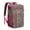 Rose-red-17, variant on Ethnic Floral Pattern Insulated Backpack Cooler - 20L High-Capacity Leakproof Lunch Backpack, Keeps Cold/Hot for 20 Hours, Lightweight for Travel, Retro Bohemian Style