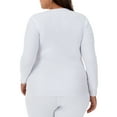 thumbnail image 2 of Fit for Me by Fruit of the Loom Women's and Women's Plus Size Waffle Thermal Underwear Crew Top, 2 of 6
