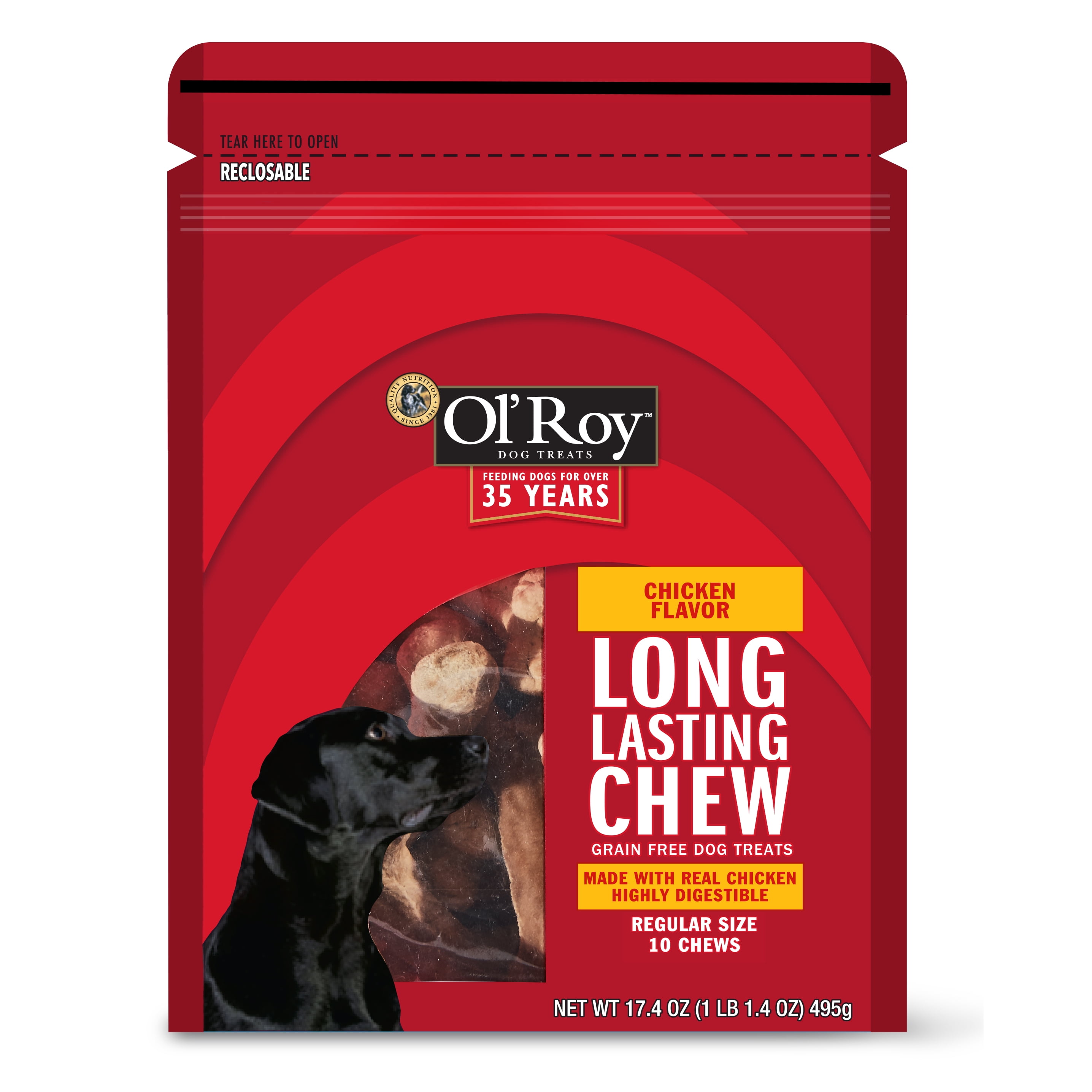 Ol' Roy Long-Lasting Chew Chicken Dog 