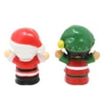 thumbnail image 4 of Replacement Parts for Collectible Fisher-Price Little People Holiday Christmas Santa's Village Playset HGP72 - Replacement Santa Claus and Elf Figures, 4 of 5