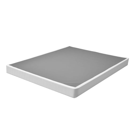 Queen Size Bed Frame Box Spring with Washable Fabric Heavy Duty Metal Mattress Foundation 3500 lbs Max Weight Capacity Easy Assembly 79.1 x 59.6 x 5.1 in