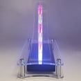 thumbnail image 4 of OnDisplay Luxe Glowing Acrylic Four In a Row Game w/Lights & Remote Control (Pink/Yellow), 4 of 7