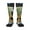 1 Black, variant on Pineapple With Black Glasses Pattern Women’s Knee High Crew Socks,Trouser Socks Comfortable, Breathable, Moisture-Wicking and Soft