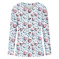 thumbnail image 5 of QATAINLAV Knitted Sweaters for Women Christmas Ugly Graphic Sweater Tops Casual Oversized Long Sleeve Button Up Cardigan Jacket, Multicolor, XXXXXL, 5 of 6