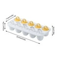 thumbnail image 4 of Molde de silicona de 10 cavidades para paletas heladas - Material PP, mango anular, reutilizable - para paletas heladas caseras, comida para bebés, almacenamiento en el congelador, 4 of 7