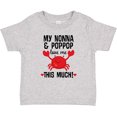 thumbnail image 3 of Inktastic Nonna and Poppop Grandson Crab Boys or Girls Baby T-Shirt, 3 of 5