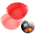 thumbnail image 1 of Homerr Poêle à Griller Poêle à Rôtir Réutilisable Doublures en Silicone pour Friteuse Facile à Nettoyer Sûr Écologique, 1 of 7