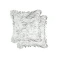 thumbnail image 1 of Luxe Belton Faux Fur Pillow | 2-Pack | 18"x18", 1 of 5
