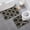 2 Piece Geometric [Black], variant on 3 Piece Bathroom Rug Set Bath Rug, Contour Mat, and Lid Cover