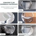 thumbnail image 2 of Baby safety table corner protectors soft edges 12 pack clear, 2 of 4