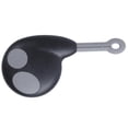 thumbnail image 3 of 2 Buttons Key Case Remote Control Key Case For Cobra Alarm Fob Without Battery Black, 3 of 5