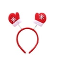 thumbnail image 1 of Inteprter Guante de astas de Navidad, banda para el cabello, diadema Universal, accesorios de estilismo, barra de aro, boda, adultos, niños, juguetes Kits de decoración para fiestas Guante Inteprter HA069511-01, 1 of 6