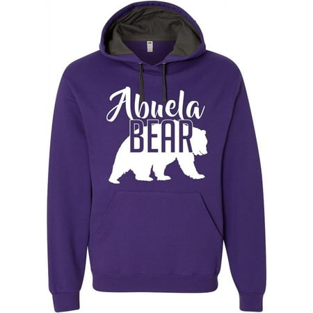 Custom Apparel House Abuela Bear Hoodie Grandma Mom Granny Women Soft Mother s Day Hoodie Adult Unisex Women s Sweatshirt Purple Medium Custom Apparel House Abuela Bear Hoodie Grandma Mom Granny Women Soft Mother s Day Hoodie Adult Unisex Women s Sweatshirt Purple Medium