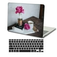 thumbnail image 4 of KSK KAISHEK Hard Case Cover Only Compatible Old MacBook Pro 15 inchs( No Touch, 2015 - 2012) + Black Keyboard Cover Model A1398, No CD-ROM / USB-C Flower 1618, 4 of 5