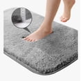 thumbnail image 1 of Tapetes Para Baño Absorbentes Ultra Suave Antideslizante Modelo Gris, 1 of 4