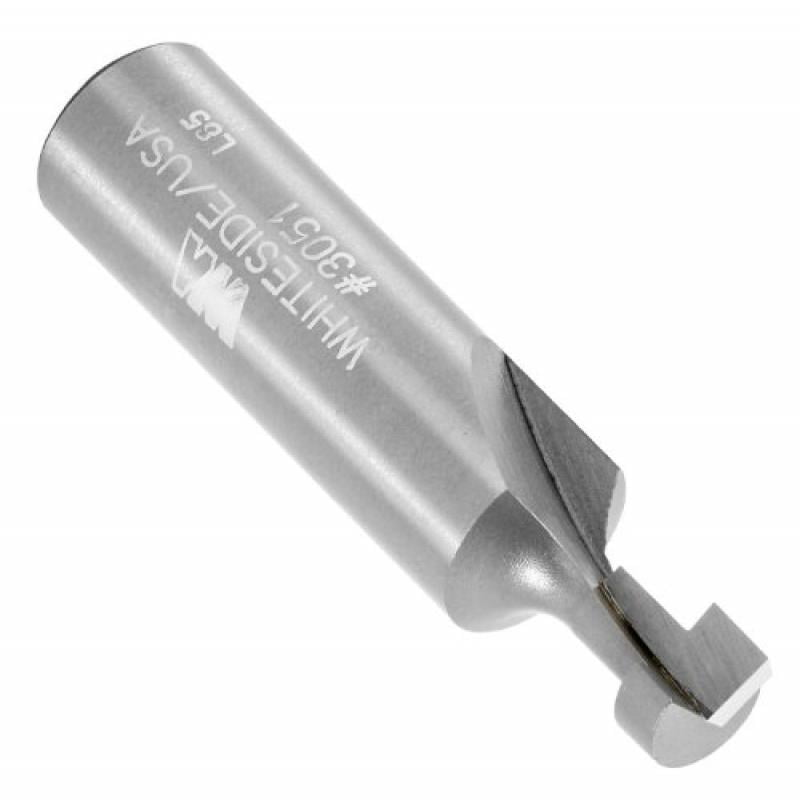 Whiteside Router Bits 3052 Keyhole Bit with 1/2Inch Large Diameter and 7/16Inch Cutting Length